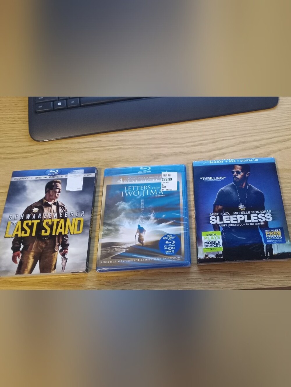 Blue Ray Movies Bundle Of 3 NEW AND SEALED